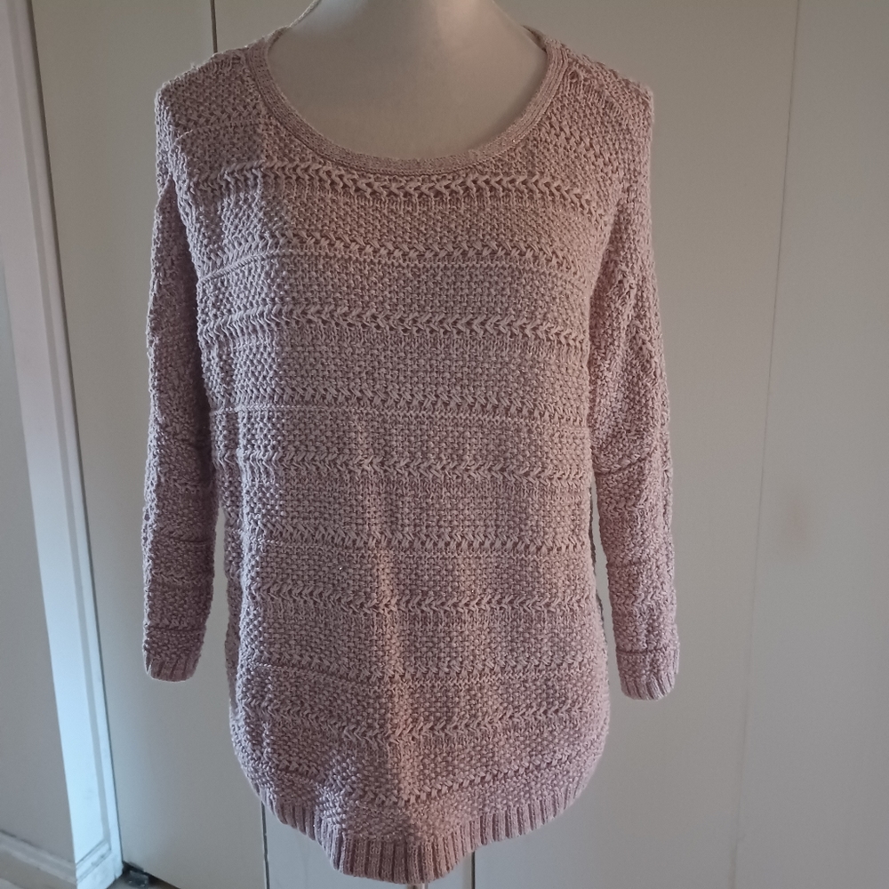 Pink and sparkle sweater